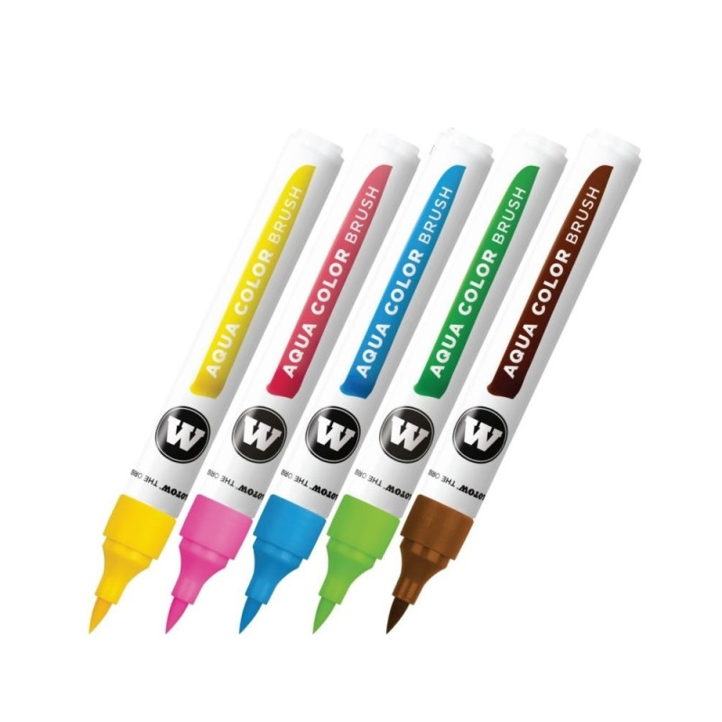 Brush pen Aqua Color Brush Brush pen Aqua Color Brush