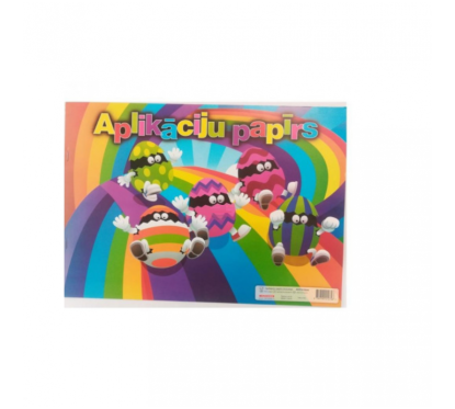 Popierius spalvotas dvipusis A3 80g, 8 lap.