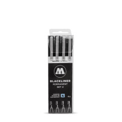 Rinkinys Blackliner - 4 vnt