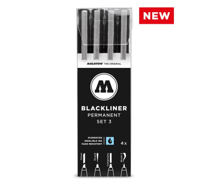 Rinkinys Blackliner - 4 vnt