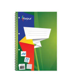 Bloknotas Forpus su spirale