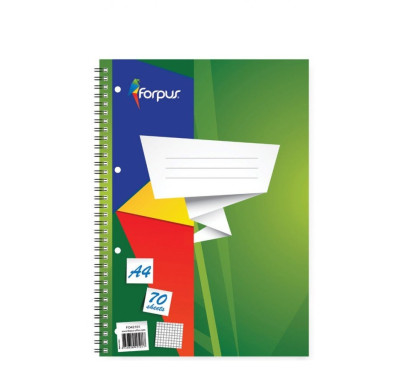 Bloknotas Forpus su spirale