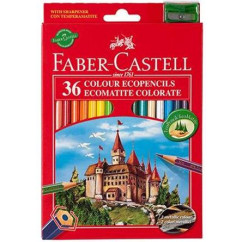Pieštukai spalvoti Faber-Castell