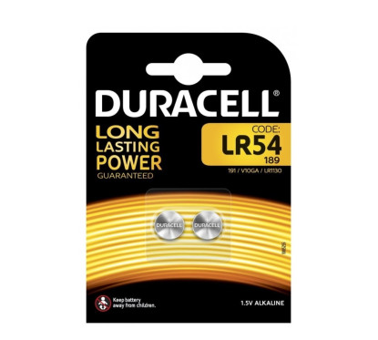 Elementai Duracell LR54,2vnt.