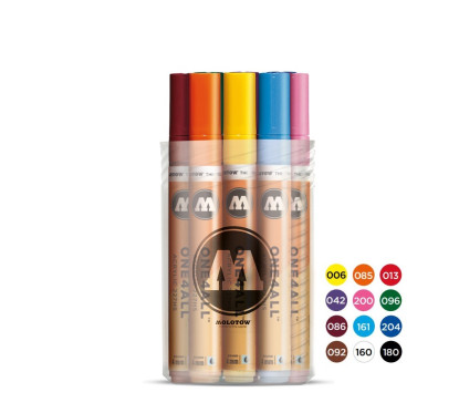 Akrilinis žymeklis ONE4ALL 227HS 4 mm Kit I x 12 vnt